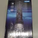 Flashlight with 10000 Lumens, Type-C Fast Charging & 16-Hour Runtime, 3 Modes, Telescopic Zoom, Waterproof, Compact Handheld Flashlight for Camping, Hiking, Hurricane Prep