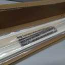 LazBlinds No Drill Cordless Cellular Shades, 42" W × 64" H, Cream