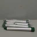 4 Pack Sonic Mole Chaser - Battery Operated Pest Repeller Stake, Scares Away Moles, Voles, Gophers and Rats by Reusable Revolution (Metal & Green)