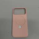 TORRAS Ostand Q3 Silicone for iPhone 17 Pro Max Case, Fit for MagSafe, 360 Spin Stand, Soft Liquid Silicone Cozy Grip, Camera Control, Protective Case for iPhone 17 Pro Max for Women Girl, Bliss Pink