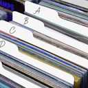 120pcs Comic Book Dividers with Tab, 11.22" x 7.2" Tall Boards Dividers, Thick Cardboard Card Separator Comic Book Dividers for Short or Long Comic Book Storage Boxes Office Supplies (White)