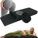 BBL Pillow for After Surgery,Brazilian Butt Lift Recovery Bed with Hole,Zero Pressure High Density Foam,Post Op Comfort & Pain Relief,Washable Cover,Includes Plug & Semi-Circle Pillow,67.1x22x6.4 in, Standard67.1 inch
