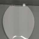 KOHLER 4636-RL-96 Cachet ReadyLatch Elongated Toilet Seat Slow Close Soft Close, Toilet Seat Quiet Lid, Contoured Grip-Tight Bumpers Installation Hardware, Apartment Essentials, Biscuit