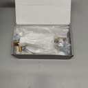 Amerdeco 10 Pack Antique Brass Cabinet Pulls 5 Inch(128mm) Hole Center Drawer Pulls Cabinet Hardware Kitchen Cabinet Handles for Bathroom ZH0074