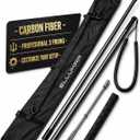 Hawaiian Sling Fishing Spear Travel Pole Spear Carbon Fiber Fishing Spear 3 Prong Sling Spear Fishing Equipment Snorkeling Scuba Diving Gear Polespears Harpoon for Fishing Freediving