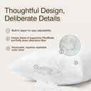 Coop Home Goods Essence Adjustable Throw Pillow Inserts 20x20, Set of 2, Adjustable Down Alternative Cushions for Couch, Bed, or Chair, Decorative Square Pillows for Living Room, Oeko-Tex Certified