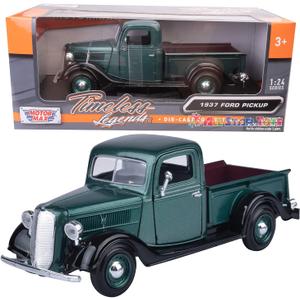 Motormax 1937 Ford Pickup Truck Green 1:24 Diecast Car