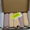BATTEWA Incontinence Underwear for Women Washable, Leak Proof Underwear High Waist Cotton,Bladder Leakage 50ML (Beige-Blush, Medium, 5 Pack)