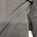 OYOANGLE Men's Long Sleeve Sheer Bodysuit Crew Neck Slim Fit Mesh Shirt Y2K Party Clubwear Streetwear (Large, Black)