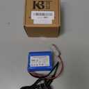 KBT 12V 5200mAh Rechargeable Li-ion Battery, Bare Leads Wire Replacement Battery Pack with Charger Compatible with 12V Devices RC Car, Boat, Robot, DIY, LED Light Strip, CCTV Camera