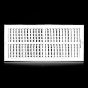 24x10 Vent Register [Duct Opening],Vent Covers for Home Ceiling,Two-Way Ventilation Register,Adjustable Solid Steel Wall Register Vent Cover (24"W x10"H [Duct Opening])