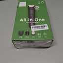 Norelco Philips All-in-One 3000 Series 13 in 1 Trimmer for Men, Beard Trimmer & Head Hair Clipper, Full Metal Self-Sharpening Blades & 8 Length Settings, MG3939/50 (Black)