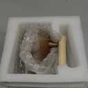 Japanese-style Vintage Ceramic Coffee Mug Tumbler Rust Glaze Tea Milk Beer Mug with Wood Handle Water Cup Home Office Drinkware (Style-2 A)