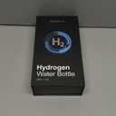 Upgrade Hydrogen Water Bottle, Up to 6400PPB Hydrogen Water Generator -SPE PEM Tech, 7OZ Food-Grade PC Hydro Water Machine, Health Care Gifts for Husband, Wife, Family, Friends, Travel (Gray)