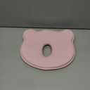New Memory Foam Soft and Cozy Pillow Head Neck Support Pillow for Car Seat Breathable Bedding Set (Pink)