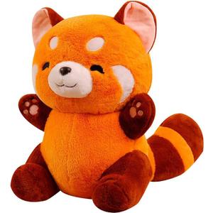 Red Panda Stuffed Animal Cute Red Panda Plush Toy 9 inch for Girls Boys (red Panda)