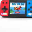 Handheld Game Console with 3.0 Inch LCD Screen, 240 Retro Classic Games, Rechargeable Battery Portable Mini Arcade - Electronic Travel Gift for Boys and Girls (Over 3-Years-Old)