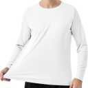Men's UPF 50+ Sun Protection Beach Shirts Short Sleeve SPF UV Rash Guard Swim Quick Dry Water Swimming T-Shirts (White, XL)