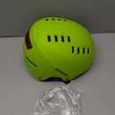DKONI Bike Helmet with LED Lights Bicycle Helmets Commuter Cycling Helmet USB Rechargeable Front & Back LED Light Helmet for Adult Men Women (Medium: 20.5-22.5inch (52-58cm), Yellow)