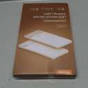 FULEN 2 Pack Rechargeable Motion Sensor Ceiling Light Upgraded, Cordless Closet Light with 12000mAh Battery, LED Shower Light for Bathroom,Pantry,Porch,Garage,3000K/4500K/6000K, Remote Control (White)