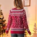 Ugly Christmas Sweaters for Women Men Kids 2024 Family Matching Christmas Sweater Funny Xmas Holiday Knit Pullover (XX-Large, Red)