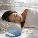 2026 New Sleep Pillow Speaker,Under Pillow Speaker Bluetooth,Comes withVolume Control & Auto-Off Timer,Wireless Sleep,Ideal for People who Sleep on Their Side (C)
