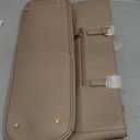 LOVEVOOK Laptop Tote Bag for Women, Office Work Bag Briefcase fit for 15.6 inch Laptop, Large Capacity Teacher Computer Bag Handbag (Milk Gray Purple)