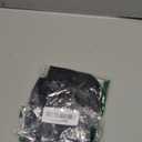 RELLECIGA Women's Black Super Cheeky Brazilian Cut Bikini Bottom Size Small