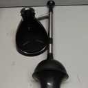 Simplehuman Toilet Plunger and Caddy Stainless Steel, Black