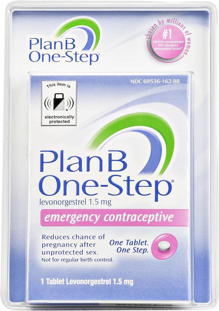 Plan B One-Step Emergency Contraceptive, 1.5 Mg (1 Tablet)