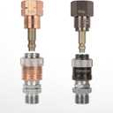 Cutting torch quick connect fittings | Oxy acetylene quick connect fittings | Oxy Fuel Quick Connect Coupler Set, 9/16 inches