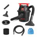 Shop-Vac 1.5 Gallon 2.0 Peak Wet/Dry Vacuum, Small Portable Shop Vacuum with Attachments, Mini Shop Vac for Garage, Car, Home and Pet