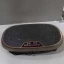 EILISON FITABS 3D Vibration Plate Exercise Machine with Seat - Ocsillation, Pulsation + Vibration Platform, Push Up | Vibration Machine for Lymphatic Drainage, Weight Loss, Recovery (Fitpro Brown)