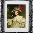 Vintage Baroque Picture Frame,Gold Picture Frames for Wall Hanging & Tabletop, Suitable for 8x10 inch photos (Black, 11X14)