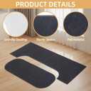 Piano Carpet Protector Sound Dampening, Soundproof Rug for Piano, Non-Slip Carpet Protect Pads, Floor Protect Mat Blankets 27 x 63 Inches