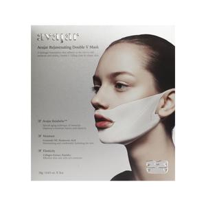 Avajar Rejuvenating Double V Mask (5P)  Face Slimming Anti-Aging K-beauty Band for Chin, Jawline & Cheeks  Double Chin Reducer Patch  Korean Skincare for Firming, Tightening & Hydration