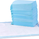 Basics Dog and Puppy Pee Pads, 5Layer LeakProof Super Absorbent, QuickDry Surface, Potty Training, Regular (22x22"), 100 Count, Blue & White