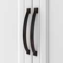 Asidrama 10 Pack 7 Inch(177mm) Oil Rubbed Bronze Kitchen Cabinet Handles, Cabinet Pulls Kitchen Cabinet Hardware for Cupboard Drawer Pulls (7" Hole Center(177mm))