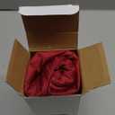 EMEMA Pack of 2 Velvet Christmas Throw Pillow Covers Decorative Square Pillowcase Soft Solid Cushion Case for Sofa Bedroom Chair Car 18x18 Inch Red 