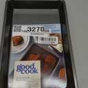 Good Cook Everyday Baking Pan with Scratch-Resistant Metal-Utensil Safe Nonstick, 7 x 11-Inch, Gray