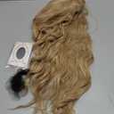 Miss U Hair Long Blonde 70s Hippie Wigs for Women Elf Princess Bride Wig Renaissance Long Wavy Halloween Costume Wig
