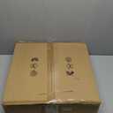 17" Gold Crystal Ceiling Light 9-Light Modern Crystal Light Fixture 2-Tier Luxury K9 Crystal Ceiling Light,for Dining Room Kitchen Island Living Room Bedroom