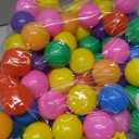Hovenlay Ball Pit Balls Phthalate Free BPA Free Crush Proof Plastic - 7 Bright Colors in Reusable Play Toys for Kids with Storage Bag