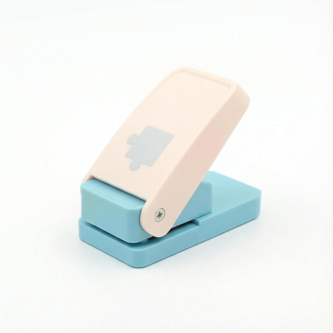 Puzzle Punch Universal DIY Create 1 Jigsaw Puzzle Piece Cutter from Any Photo | Safe Craft Tool for Personalized Puzzles, Gift Making, Custom Photo Puzzle, Customized Puzzle Making Tool