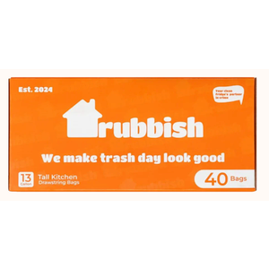Rubbish Home 13 Gallon Compostable Drawstring Trash Bags (40 CT)
8 oz
