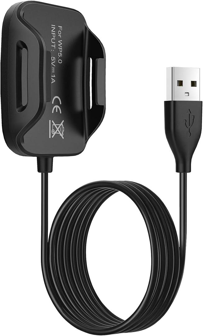 Charger Compatible with Whoop 5.0 One, Peak, Life/Whoop MG Basic Charger, 3.3 Ft/1m USB-A Portable Charging Cable for Whoop 5.0/MG, Not Compatible with WHOOP4.0