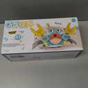 Crawling Crab Gear Set Toy - Tummy Time Musical Crab Toys Stacking & Building Blocks Educational STEM Game for Toddlers & Kids 3-5, 1 2 3 Yr Old Birthday Gift Christmas Stuff for 0-36 Month Boys Girls