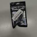 8AN -8 ORB Male to 1/2" SAE Quick Disconnect Connect Male Push On EFI Fuel Fitting Adapter Straight Aluminum Black