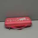 LTGEM Stethoscope Case for 3M Littmann Cardiology III,II,IV,3M Littmann Master Cardiology/MDF MDOne Stainless Steel Stethoscope Nurse Accessories and Medical Equipment (Deep Pink Infrared+Pink Inner)