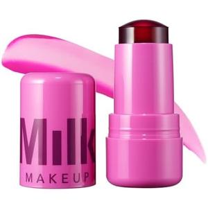 Milk Makeup Cooling Water Jelly Tint – Sheer Lip + Cheek Stain with Vegan Collagen, Seawater + Aloe – Hydrating, Long-Lasting, Buildable Lip Tint + Blush